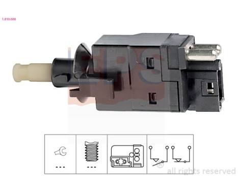 Bromsljuskontakt Made in Italy - OE Equivalent 1.810.088 EPS Facet