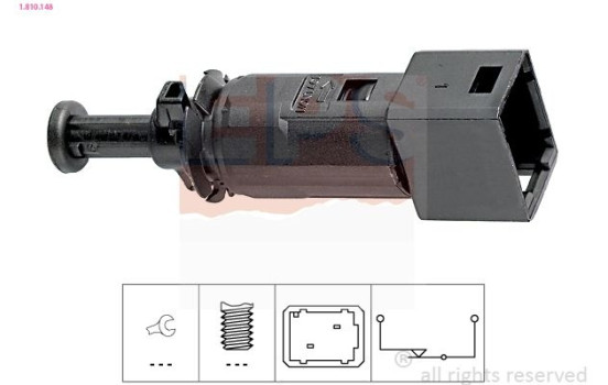 Bromsljuskontakt Made in Italy - OE Equivalent 1.810.148 EPS Facet