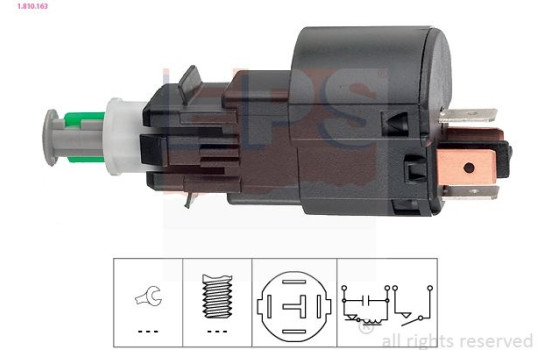Bromsljuskontakt Made in Italy - OE Equivalent 1.810.163 EPS Facet
