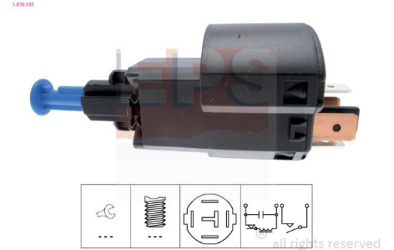 Bromsljuskontakt Made in Italy - OE Equivalent 1.810.181 EPS Facet