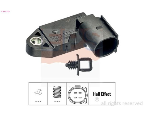 Bromsljuskontakt Made in Italy - OE Equivalent 1.810.232 EPS Facet