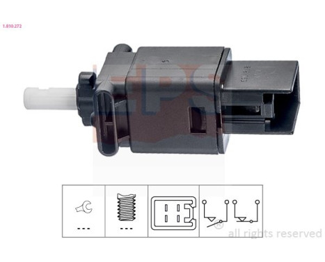 Bromsljuskontakt Made in Italy - OE Equivalent 1.810.272 EPS Facet