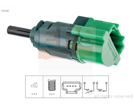 Bromsljuskontakt Made in Italy - OE Equivalent 1.810.283 EPS Facet