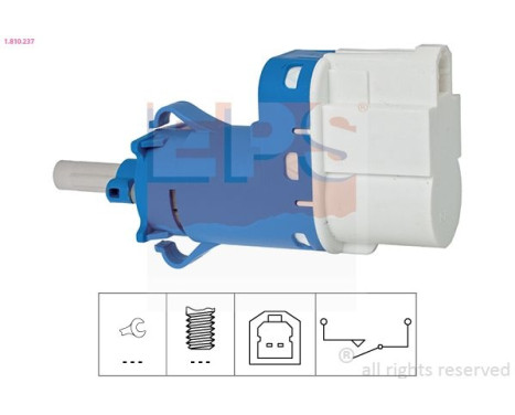 Bromsljuskontakt Made in Italy - OE Equivalent 1810237 EPS Facet