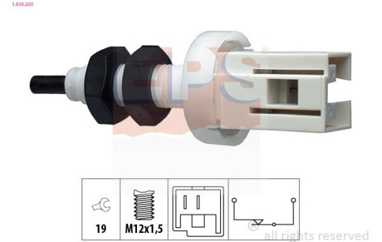 Bromsljuskontakt Made in Italy - OE Equivalent 1810250 EPS Facet