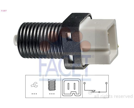 Bromsljuskontakt Made in Italy - OE Equivalent 7.1217 Facet