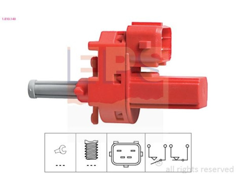 Kontakt, kopplingsstyrning (farth.) Made in Italy - OE Equivalent 1.810.140 EPS Facet