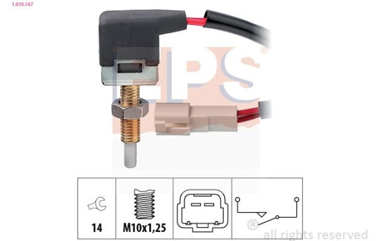 Kontakt, kopplingsstyrning (farth.) Made in Italy - OE Equivalent 1.810.167 EPS Facet