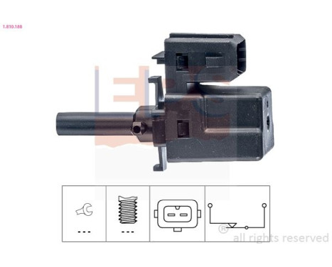 Kontakt, kopplingsstyrning (farth.) Made in Italy - OE Equivalent 1.810.188 EPS Facet