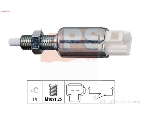 Kontakt, kopplingsstyrning (farth.) Made in Italy - OE Equivalent 1.810.258 EPS Facet