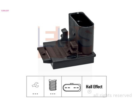 Kontakt, kopplingsstyrning (farth.) Made in Italy - OE Equivalent 1.810.337 EPS Facet