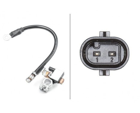 Sensor, batteristyrning