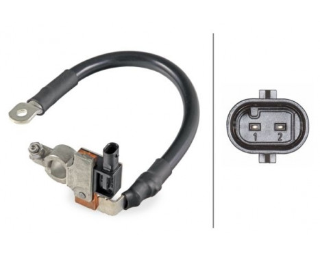 Sensor, batteristyrning