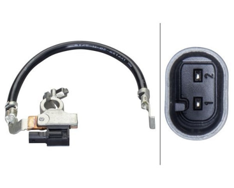 Sensor, batteristyrning