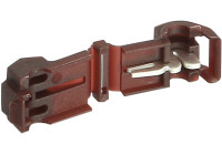 Grenkopplingar röda 0,5 - 0,1,5 mm² (100 stycken)