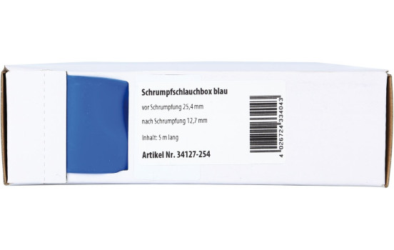 Krympslang Blå Ø 25,4 mm / Längd 5 meter