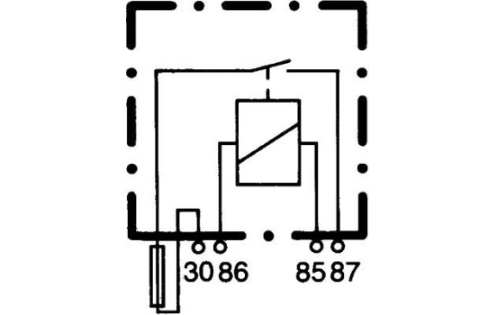 Relä, huvudström, bild 2