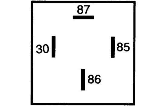 Relä, huvudström, bild 3