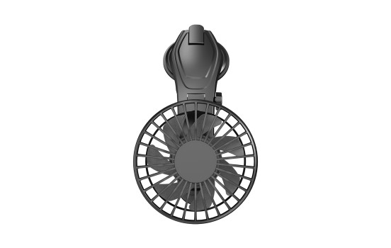 Carpoint Fläkt Sugkopp Instrumentbräda UBS-A Ø10,5cm 5V, bild 3