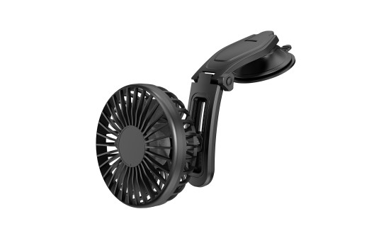 Carpoint Fläkt Sugkopp Instrumentbräda UBS-A Ø10,5cm 5V, bild 2