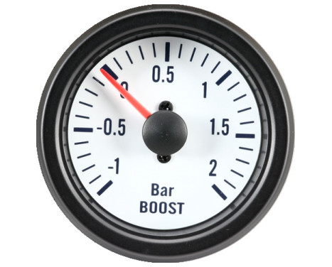 Prestanda Instrument Boost Vit 2,0> 1 bar 52mm