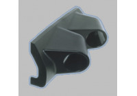 Gauge Hållare Universal 2 hål svart ABS