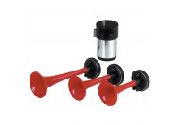 Bocina de aire 3 tonos 12V.