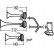 Bocina de compresor de 3 tonos 12 V 118 dB, Miniatura 2