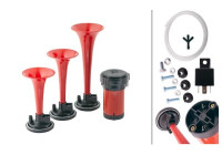Bocina de compresor de 3 tonos 12 V 118 dB