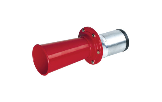 Bocina T-Ford roja 12V., Imagen 2