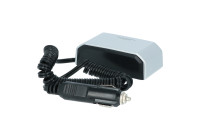 Regleta de enchufes bidireccional Carpoint 2x12V 1xUSB 2.4A