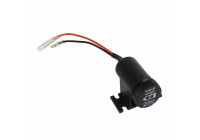 Toma de superficie 2 x USB 2,1 A 12 V/24 V