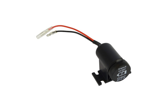 Toma de superficie 2 x USB 2,1 A 12 V/24 V
