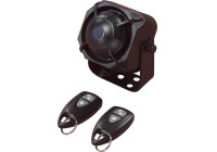 Alarma universal DIY con sensor de impacto y 2 controles remotos