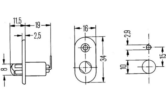 Interruptor, contacto de puerta
