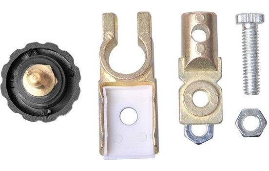 Abrazadera de terminal de batería (-) 17,5 mm con disyuntor, Imagen 3