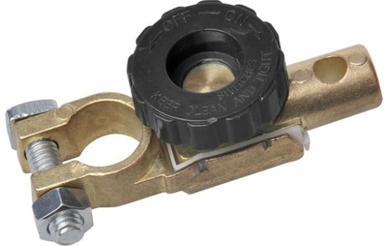 Abrazadera de terminal de batería (-) 17,5 mm con disyuntor, Imagen 2