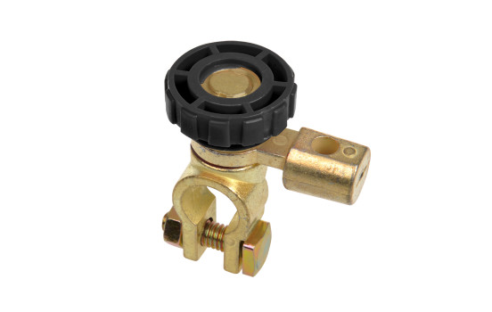 Abrazadera de terminal de batería (-) con disyuntor redondo