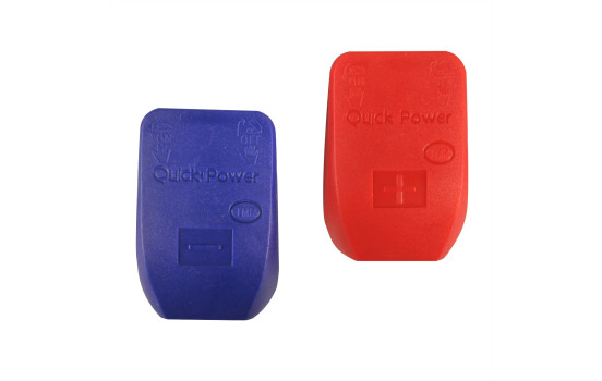 Juego de abrazaderas para terminales de batería (+) y (-) con liberación rápida, Imagen 5