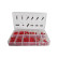 Surtido de conectores de cable rojos 260 uds.