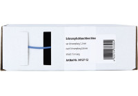 Tubo termorretráctil azul Ø 1,2 mm / Longitud 15 metros