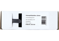 Tubo termorretráctil negro Ø 6,4 mm / Longitud 3 metros