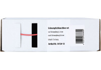 Tubo termorretráctil rojo Ø 1,2 mm / Longitud 15 metros