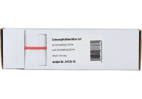 Tubo termorretráctil rojo Ø 1,6 mm / Longitud 15 metros