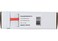 Tubo termorretráctil rojo Ø 4,8 mm / Longitud 12 metros