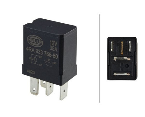 RELÉ, CORRIENTE DE FUNCIONAMIENTO 12V 4RA