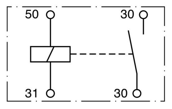 Relé del interruptor de encendido