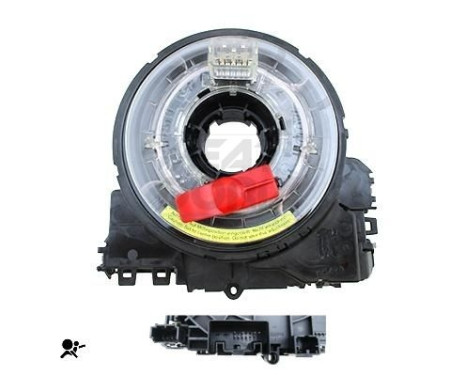 Muelle helicoidal, airbag