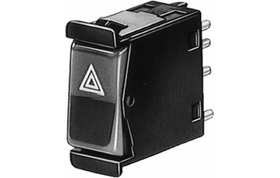 Interruptor de luz de advertencia de peligro 6HH 003 631-021 Hella, Imagen 2