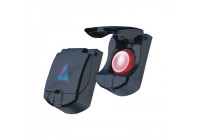 Botón de arranque del motor Foliatec LockLine negro 1 pieza